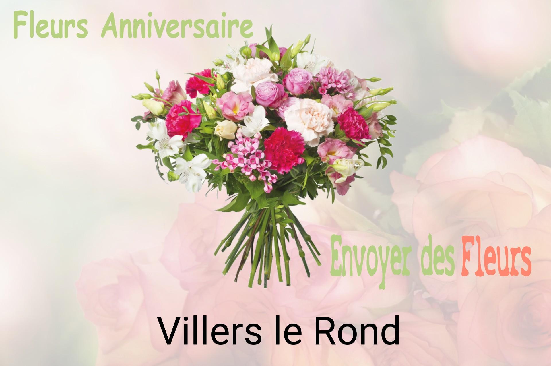 Bouquet de fleurs d’anniversaire livré à Villers-le-Rond