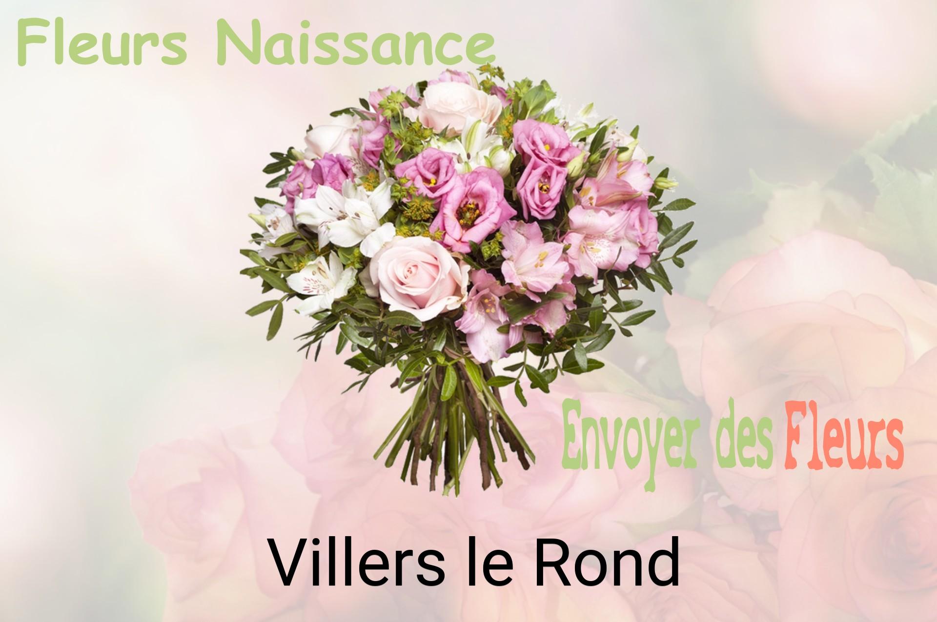 Bouquet de fleurs de naissance livré à Villers-le-Rond